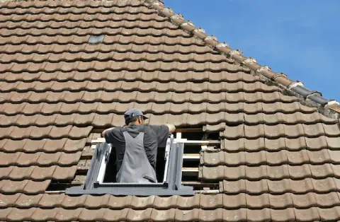 Pose de velux - Bourgon